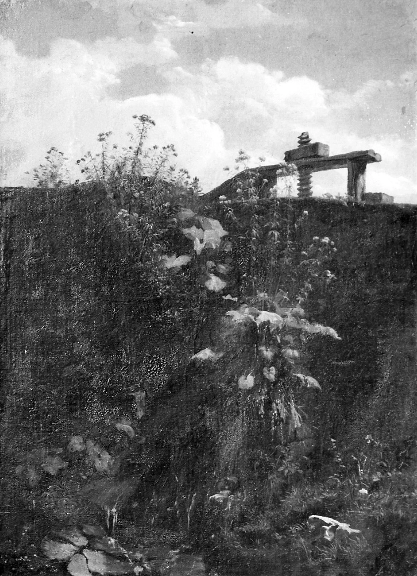 Esterno del muro di un canaletto per l'irrigazione - Museo Civico, Palazzo d'Avalos, Vasto, (CH)